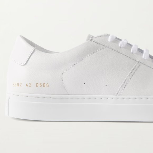COMMON PROJECTS BBall Duo Full-Grain Leather Sneakers - Picture 1 of 4